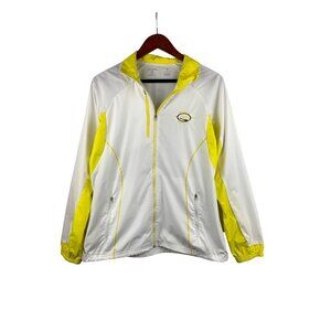 Antigua Womens Desert Dry Jacket M White & Yellow